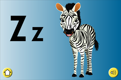 Z is for Zebra - Learn Letter Sounds - Learn To Read free app screenshot 3