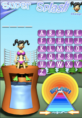 Hangman Super Splash Word Game