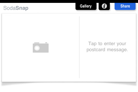 SodaSnap Postcards free app screenshot 2