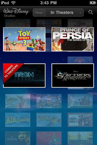 Disney Movies free app screenshot 2