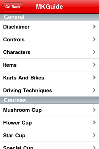 iGuide - Mario Kart Wii Guide Free (Unofficial) free app screenshot 1