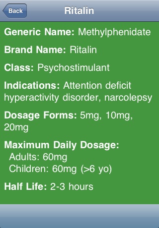 Psych Drugs free app screenshot 3