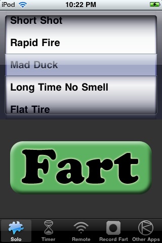 Fart Factory Free for the iPhone and iPod Touch free app screenshot 4
