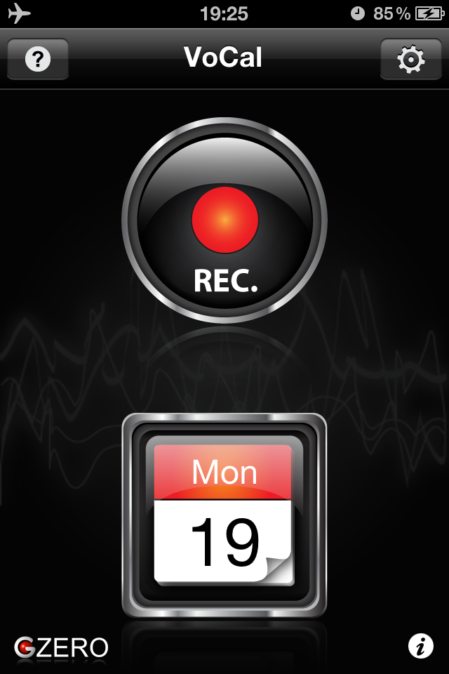 Voice Reminders! ( VoCal Lite - The Voice Calendar Reminder App with Local Notifications ) free app screenshot 1