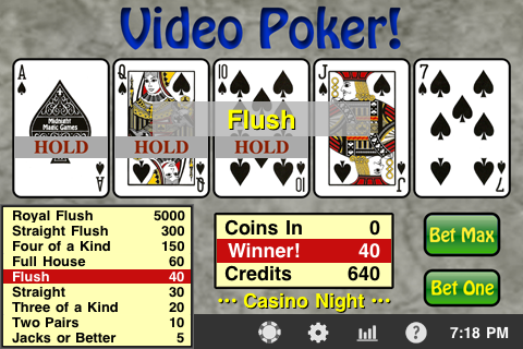 descargar video poker play store