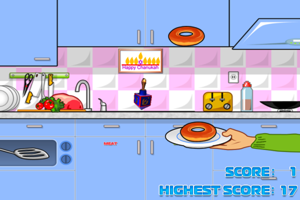 Catch the Sufgania - Donut Game Lite free app screenshot 1