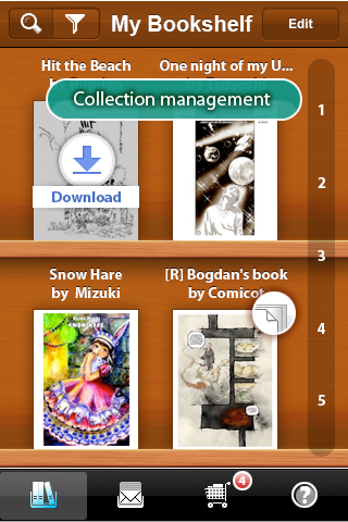 ComiBoku Comic Book viewer free app screenshot 3