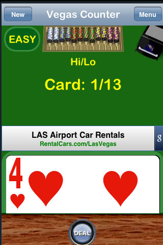 Vegas Card Counter free app screenshot 1