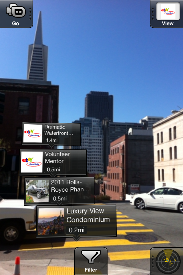 junaio Augmented Reality Browser free app screenshot 3