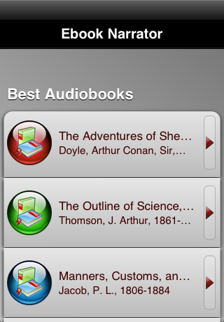 Best Audiobooks (100) free app screenshot 1