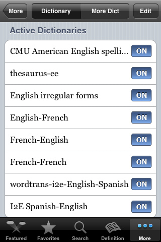 WORDFREE - 200 Free Dictionaries