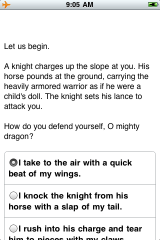 Choice of the Dragon free app screenshot 1