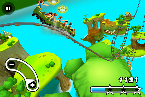 Jurassic 3D Rollercoaster Rush FREE