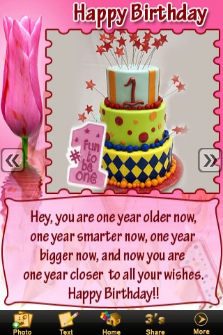 Birthday eCards free app screenshot 2