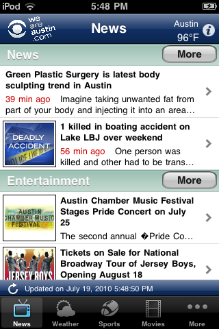 WeAreAustin.com, KEYE TV - Austin News, Weather, Sports free app screenshot 1