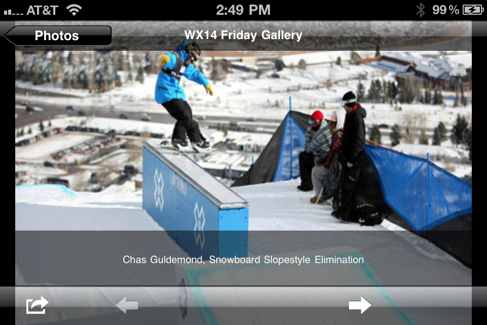 ESPN Winter X Games 15 free app screenshot 3