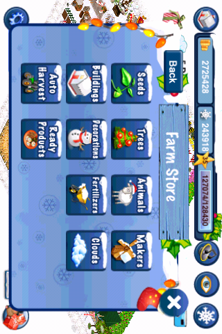 Snowy Farm free app screenshot 2