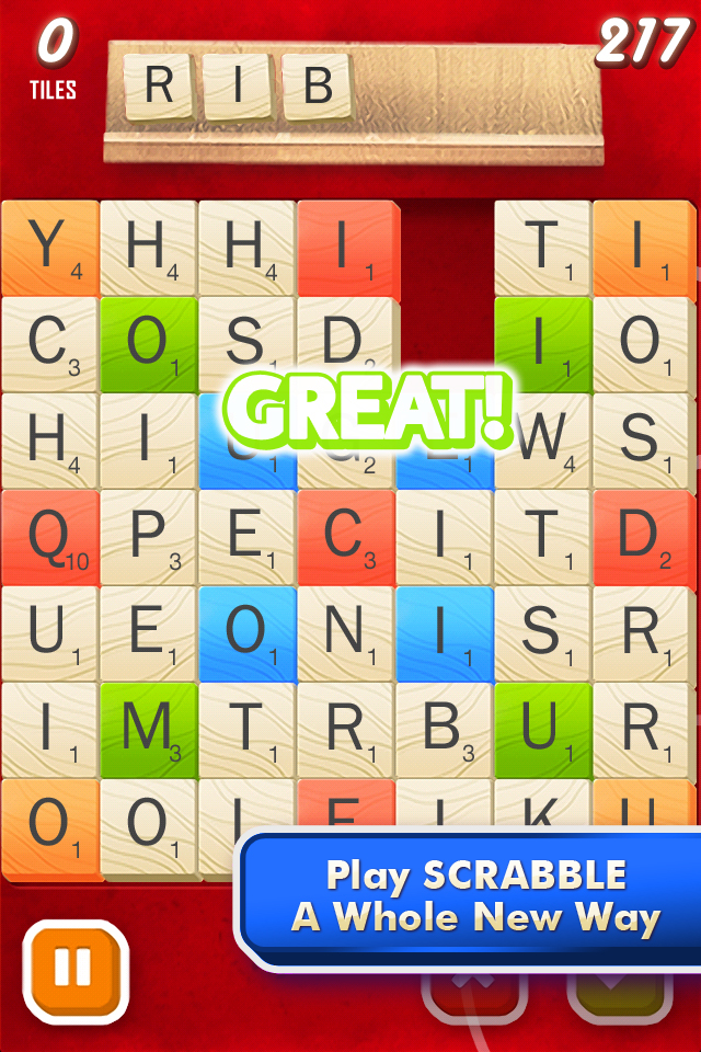 Play Scrabble Blast Online At Wired Arcade