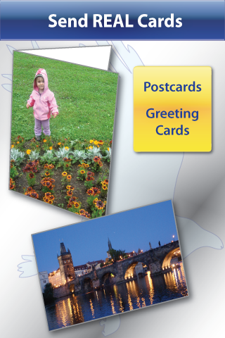 PhotoRaven - Send Postcards and Greeting Cards by Mail free app screenshot 1