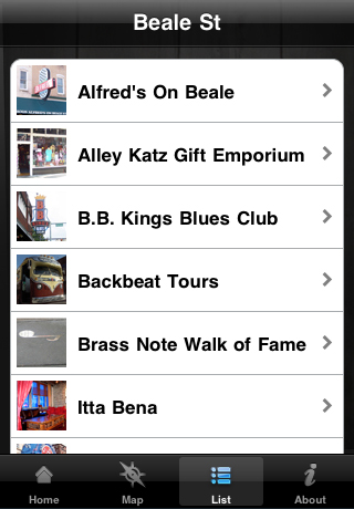 Beale Street free app screenshot 2