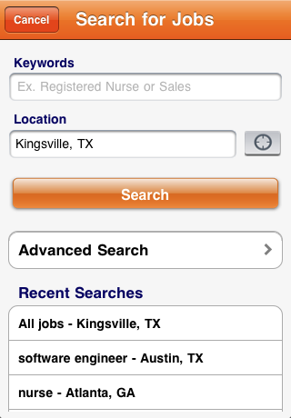 Jobs free app screenshot 2