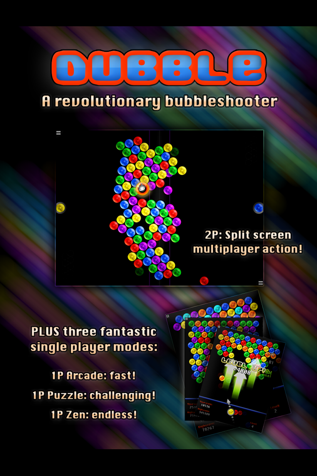 Dubble Bubble Shooter HD Lite free app screenshot 1