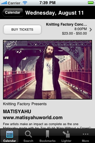 The Knitting Factory free app screenshot 3