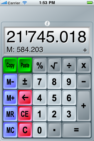 Calculator Free free app screenshot 1