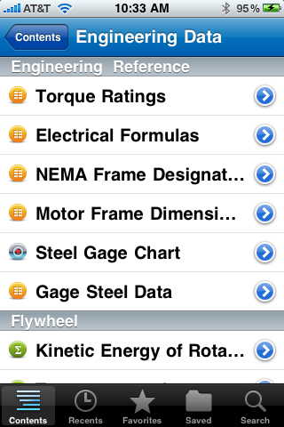 Martin's Engineering Tools of the Trade free app screenshot 3