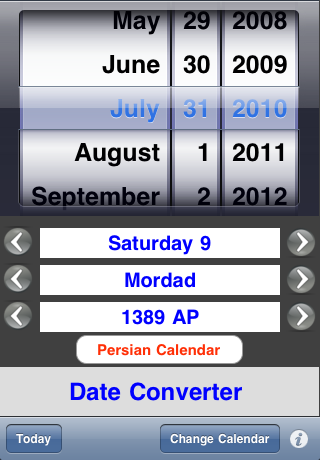 Date Converter - Instant calendars conversion free app screenshot 3