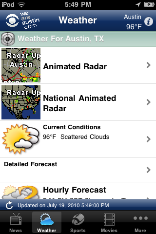 WeAreAustin.com, KEYE TV - Austin News, Weather, Sports free app screenshot 2