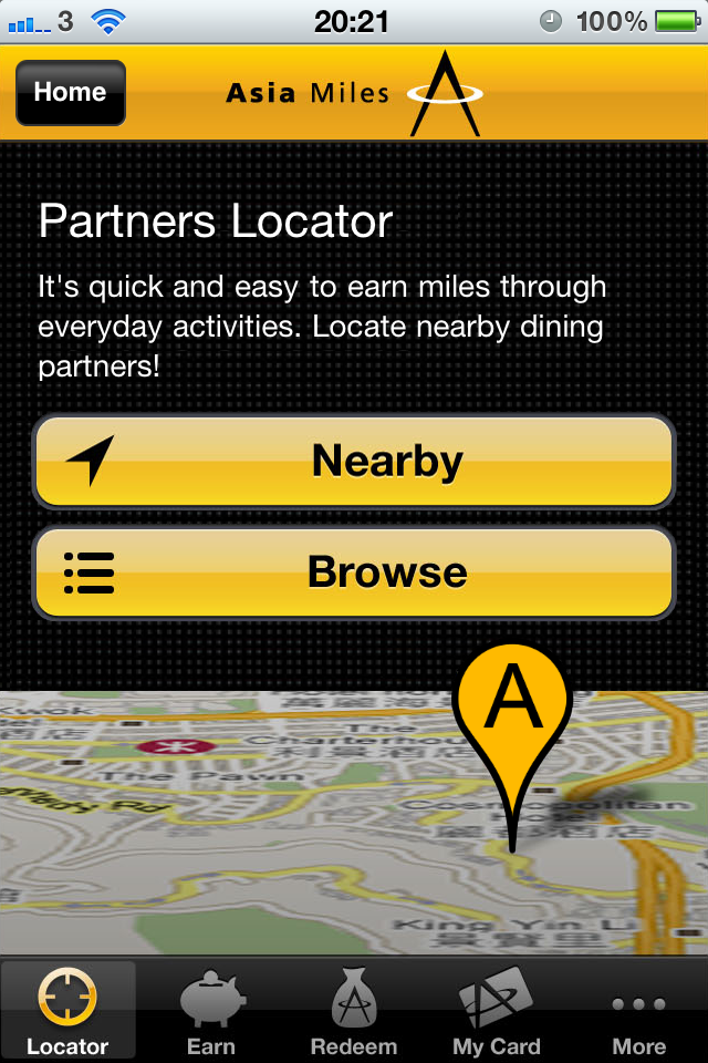 Asia Miles free app screenshot 2