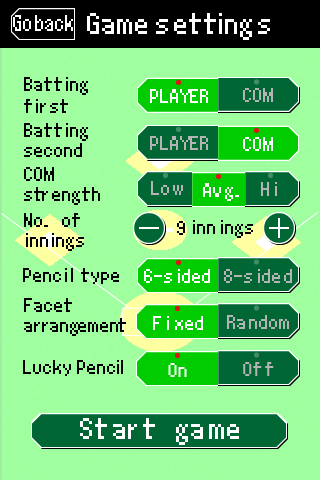 Pencil Baseball WORLD FREE free app screenshot 3