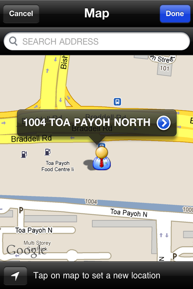 ComfortDelGro Taxi Booking free app screenshot 2