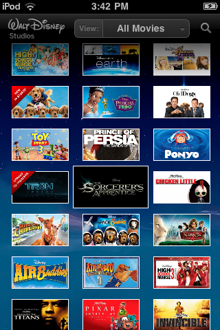 Disney Movies free app screenshot 1