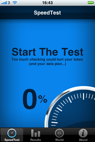 wifi speed test ipad app