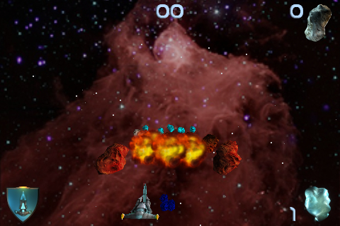 3D Asteroid Wars Lite free app screenshot 4