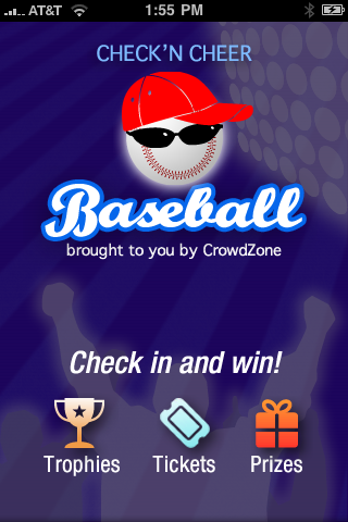 Check'n Cheer Baseball free app screenshot 1