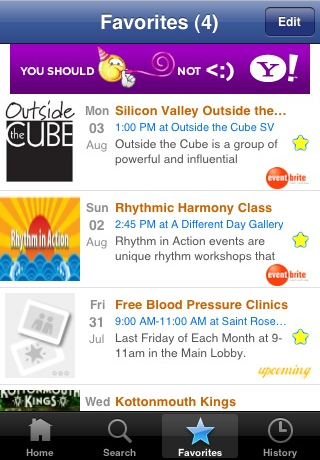 Events Finder free app screenshot 4