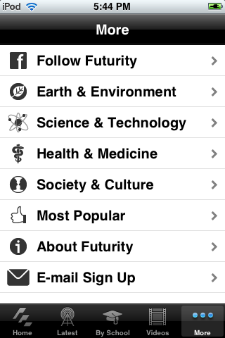 Futurity free app screenshot 2