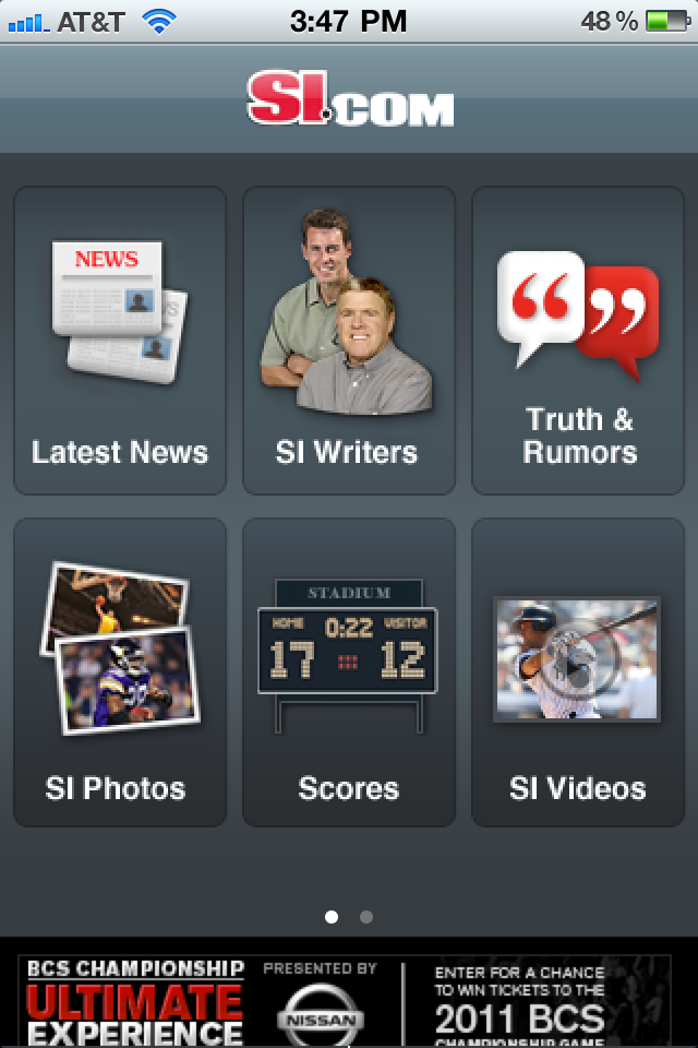 SI.com free app screenshot 1