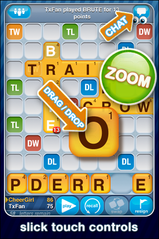 Words With Friends Free free app screenshot 3