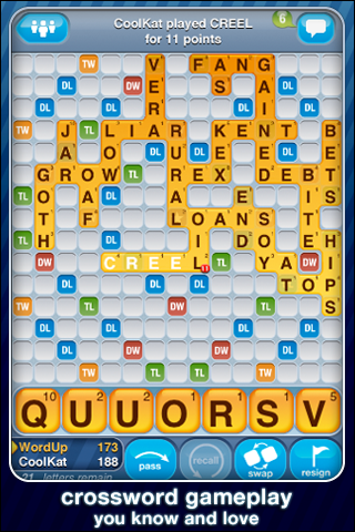 Words With Friends Free free app screenshot 2