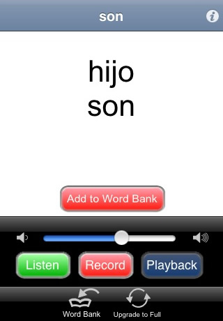 Learn Spanish Vocabulary - Free WordPower free app screenshot 1