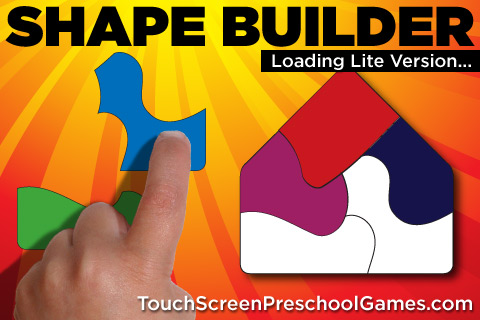 Shape Builder LITE - The Preschool Learning Puzzle Game free app screenshot 1