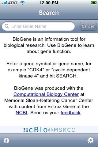 BioGene free app screenshot 1