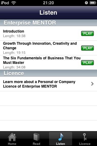 Enterprise MENTOR Lite free app screenshot 4
