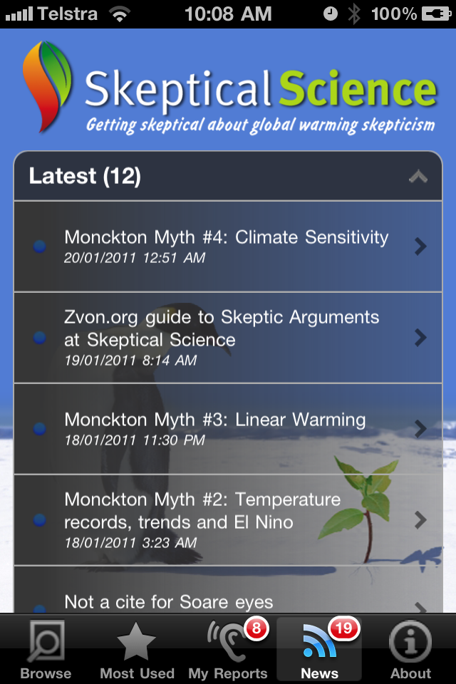 Skeptical Science free app screenshot 3