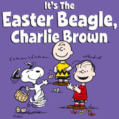 It’s the Easter Beagle, Charlie Brown artwork