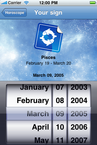 Horoscope.fr free app screenshot 3